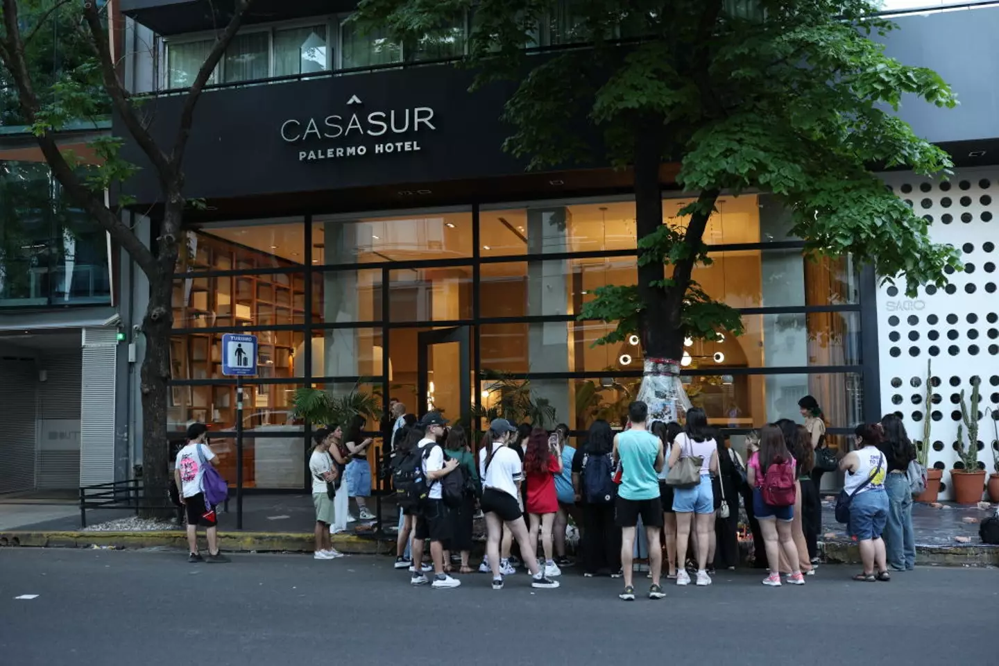 Payne was staying at the Casa Sur Hotel when he died. (Tobias Skarlovnik/Getty Images)