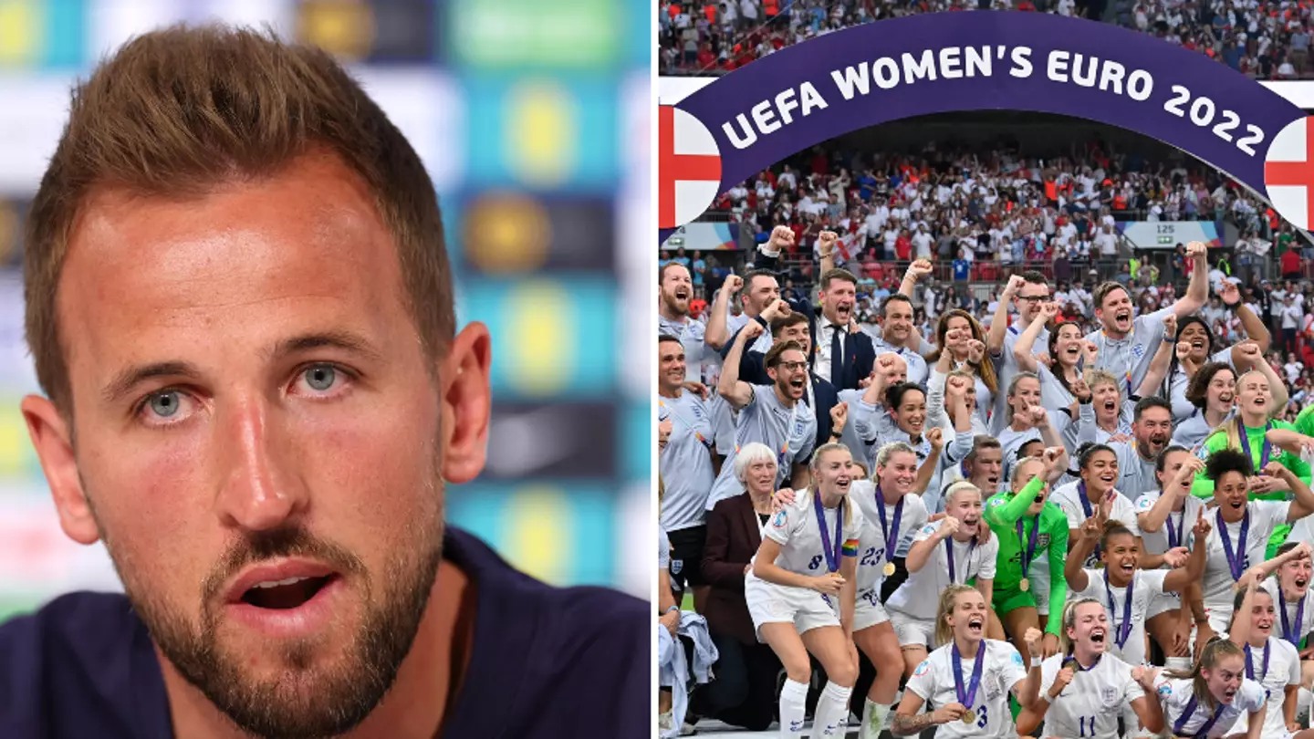 Women's football fans outraged after hearing Harry Kane's comments about winning