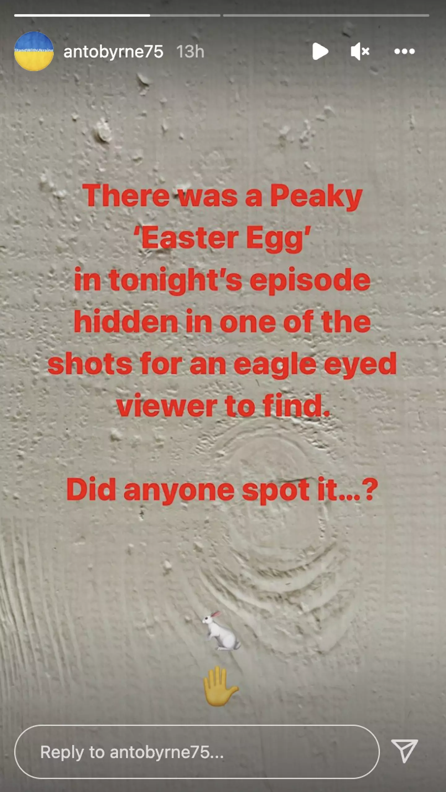 Spot the mystery clue? (