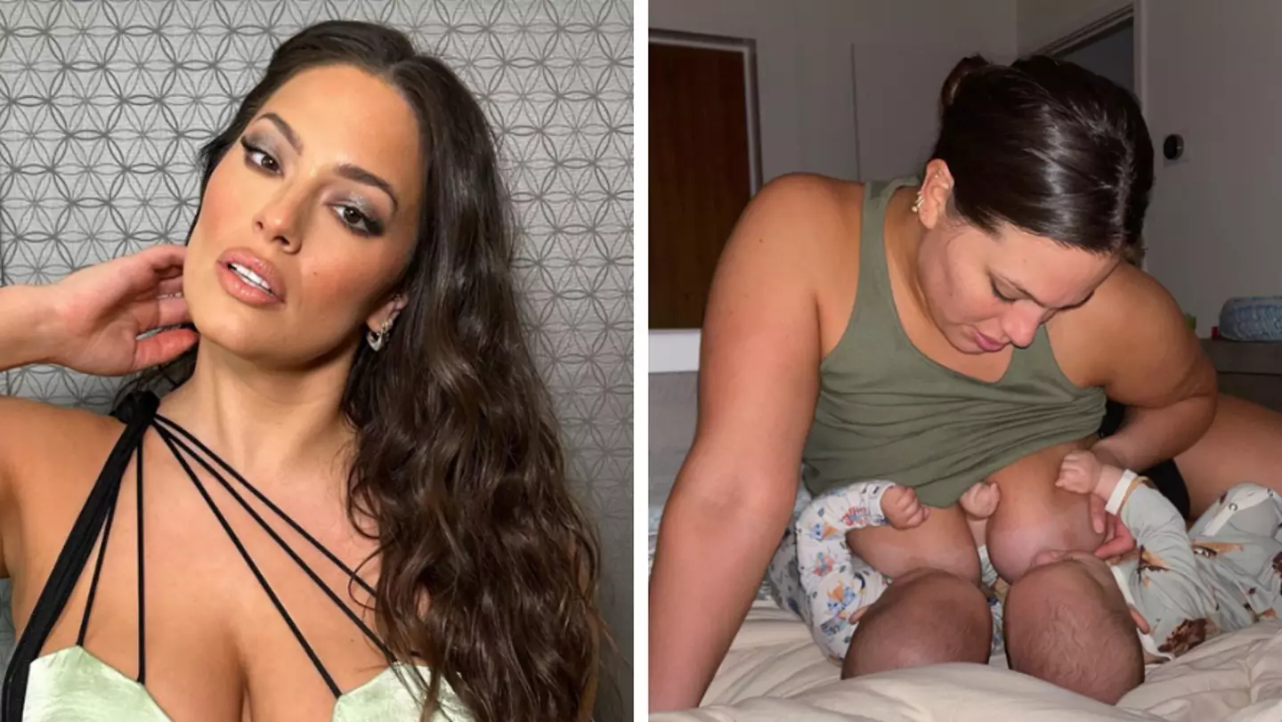 Ashley Graham defends her decision to stop breastfeeding twin boys