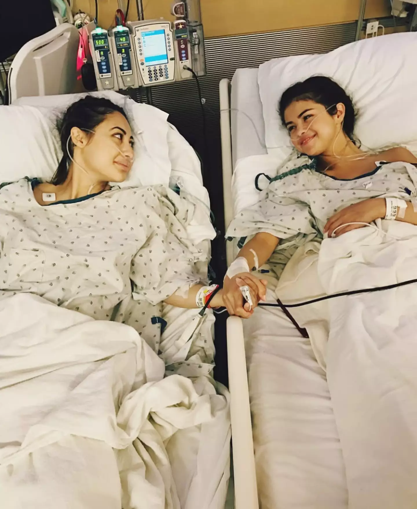 Actress and longtime friend Francia Raisa donated her kidney to Selena Gomez back in 2017 (Instagram/@selenagomez)