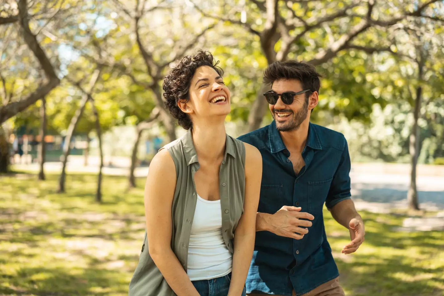 You could end up meeting Mr or Mrs Right in the supermarket, at the gym or in a park. (MesquitaFMS / Getty Images)
