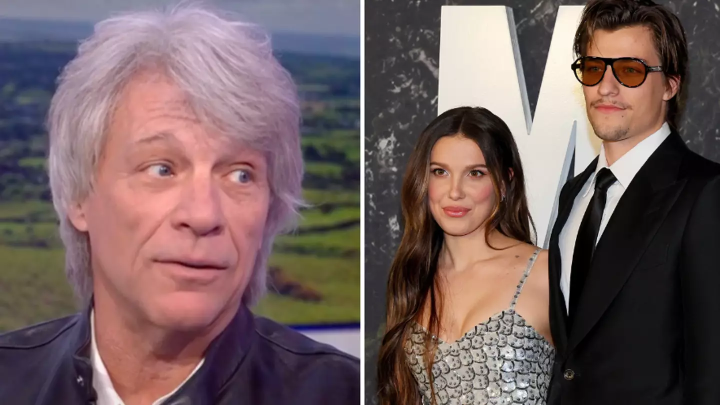 Jon Bon Jovi confirms Millie Bobby Brown and son Jake Bongiovi secretly married last week
