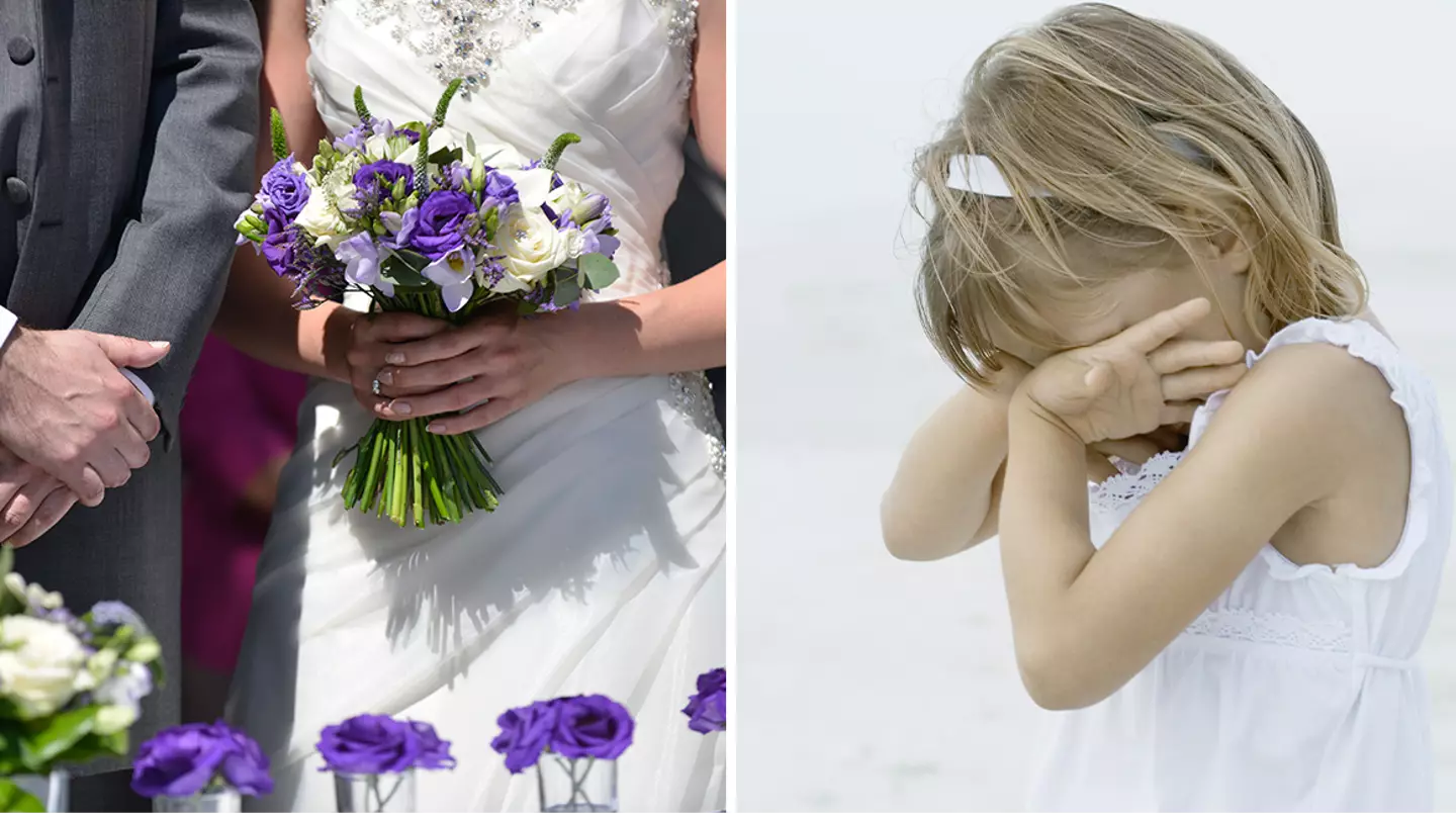 Bride praised for kicking out friend who brought crying toddler to her child-free wedding
