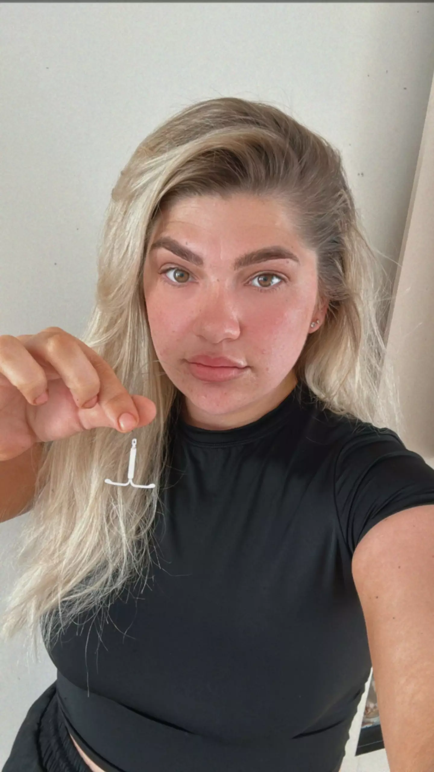 Kierra Platt, 27, was forced to take out her own contraceptive IUD. (Kennedy)