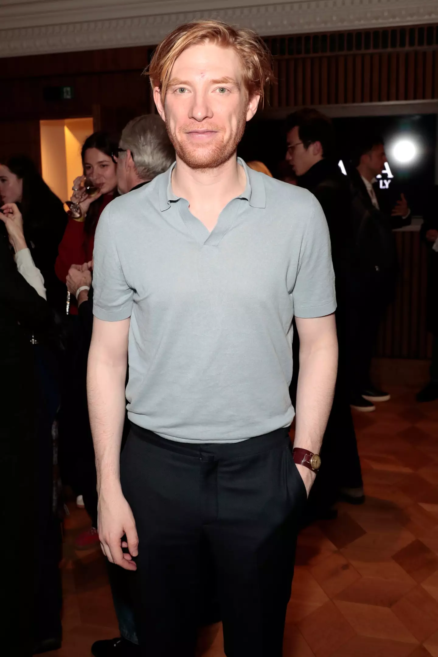 Actor Domhnall Gleeson claims he's always compared to Cate Blanchett too.