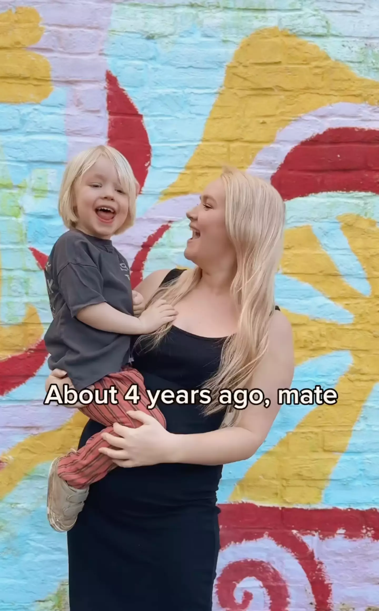 She shared an uplifting message to other mothers out here.