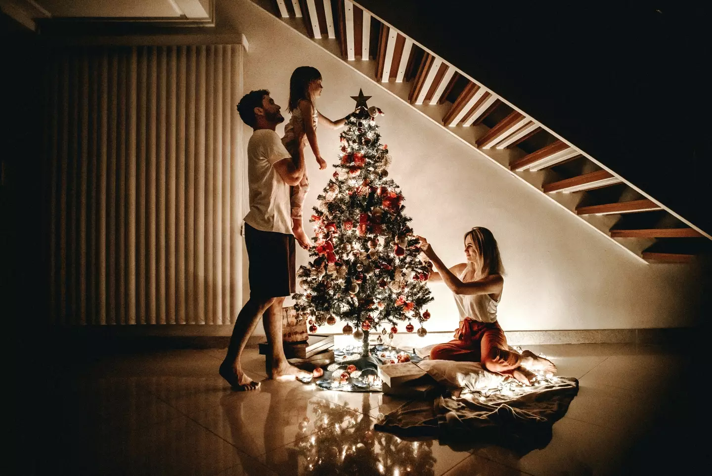 Many families have their own festive traditions.