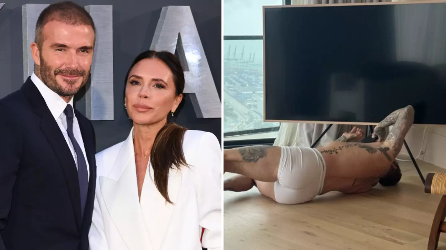 Fans go wild after Victoria Beckham shares cheeky snap of husband David Beckham