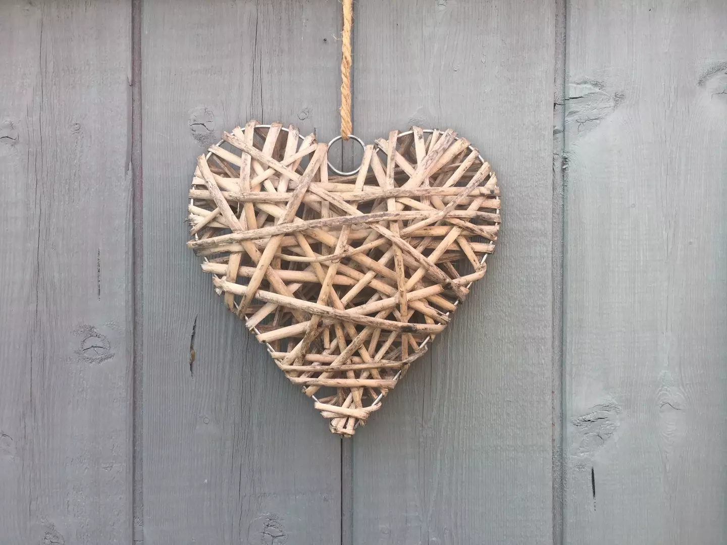 The wicker hearts are believed to indicate swingers.