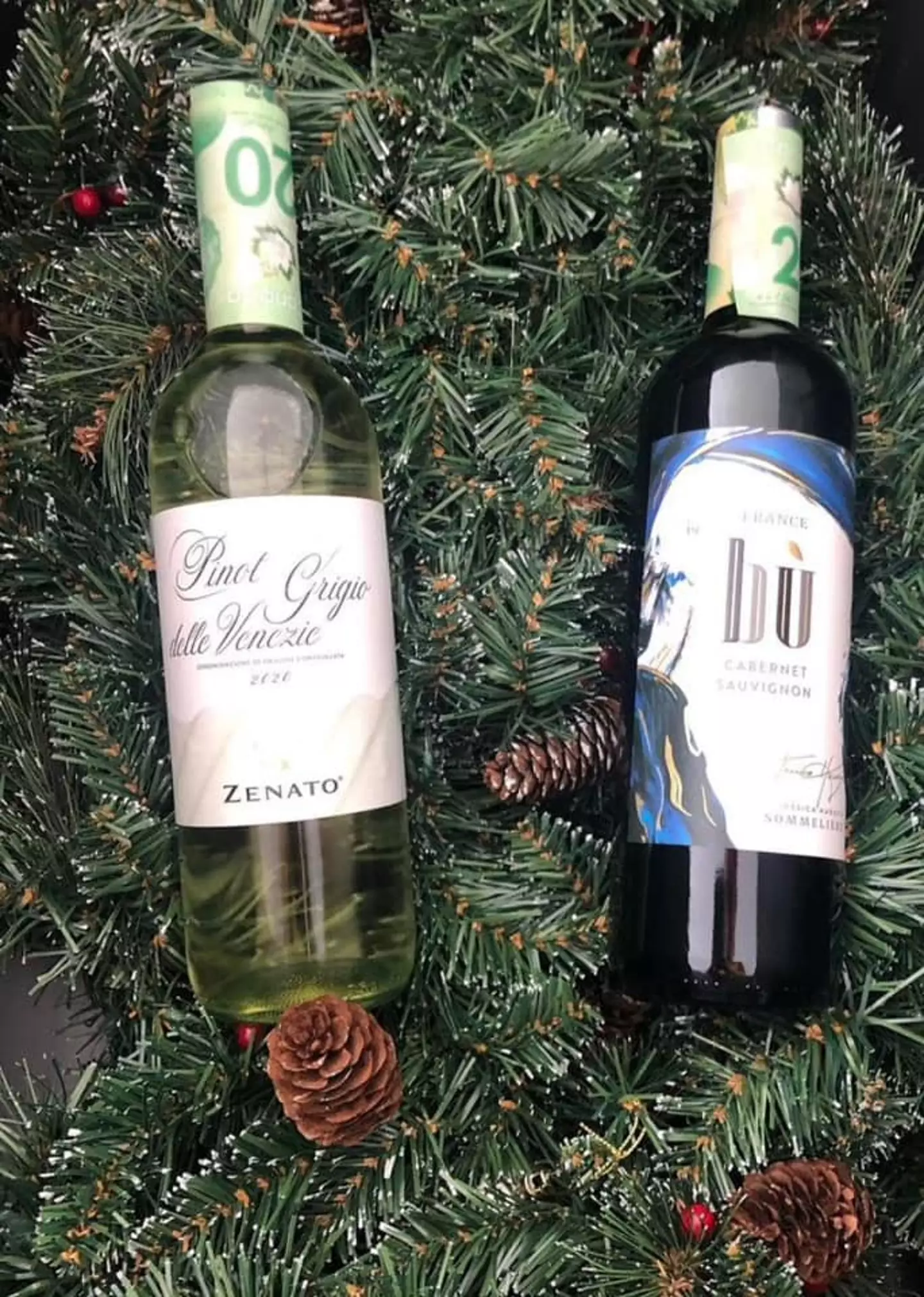 One person said they do something similar but with wine.