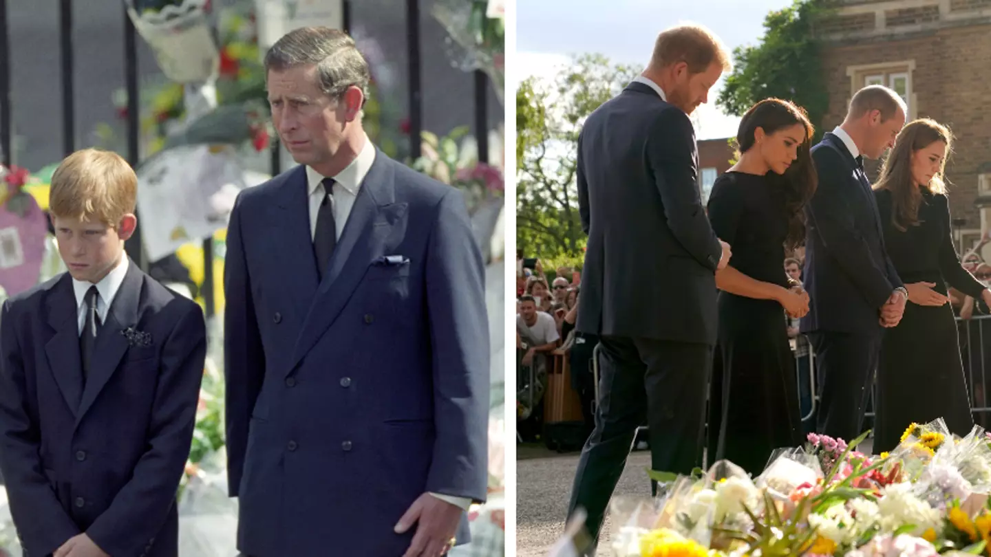 Emotional clip shows Prince Harry mourning the Queen just like he did for his mother