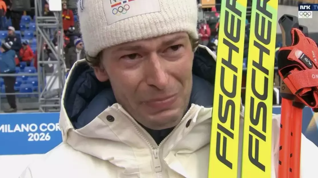 The Olmypic athlete confessed to cheating on his girlfriend live on air after his bronze medal win (NRK TV)