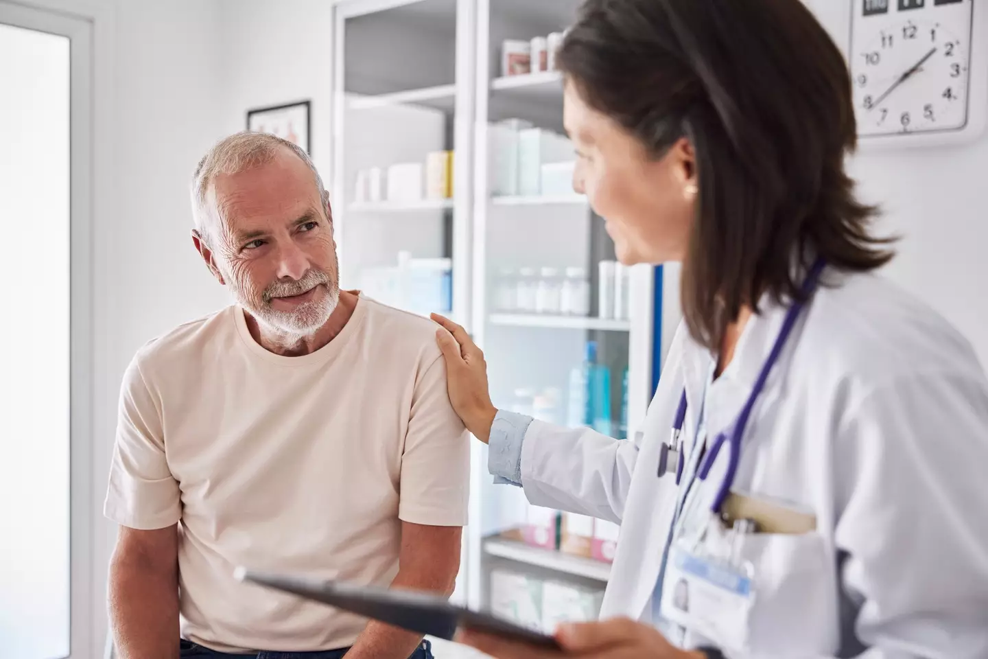 These symptoms are sometimes referred to as the andropause, male menopause, or manopause (Getty Stock Image)