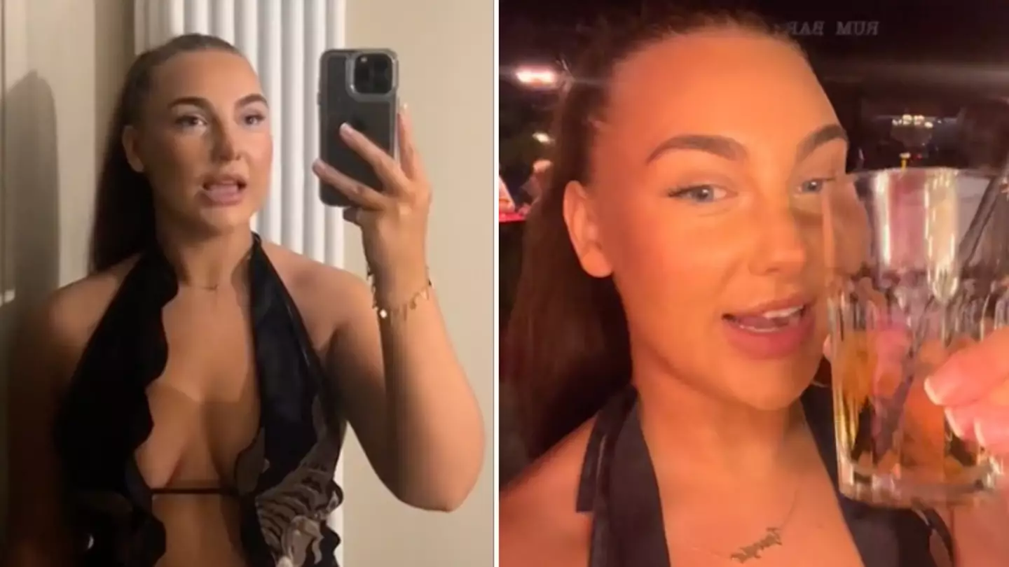 Woman praised for filming her first ever sober night out