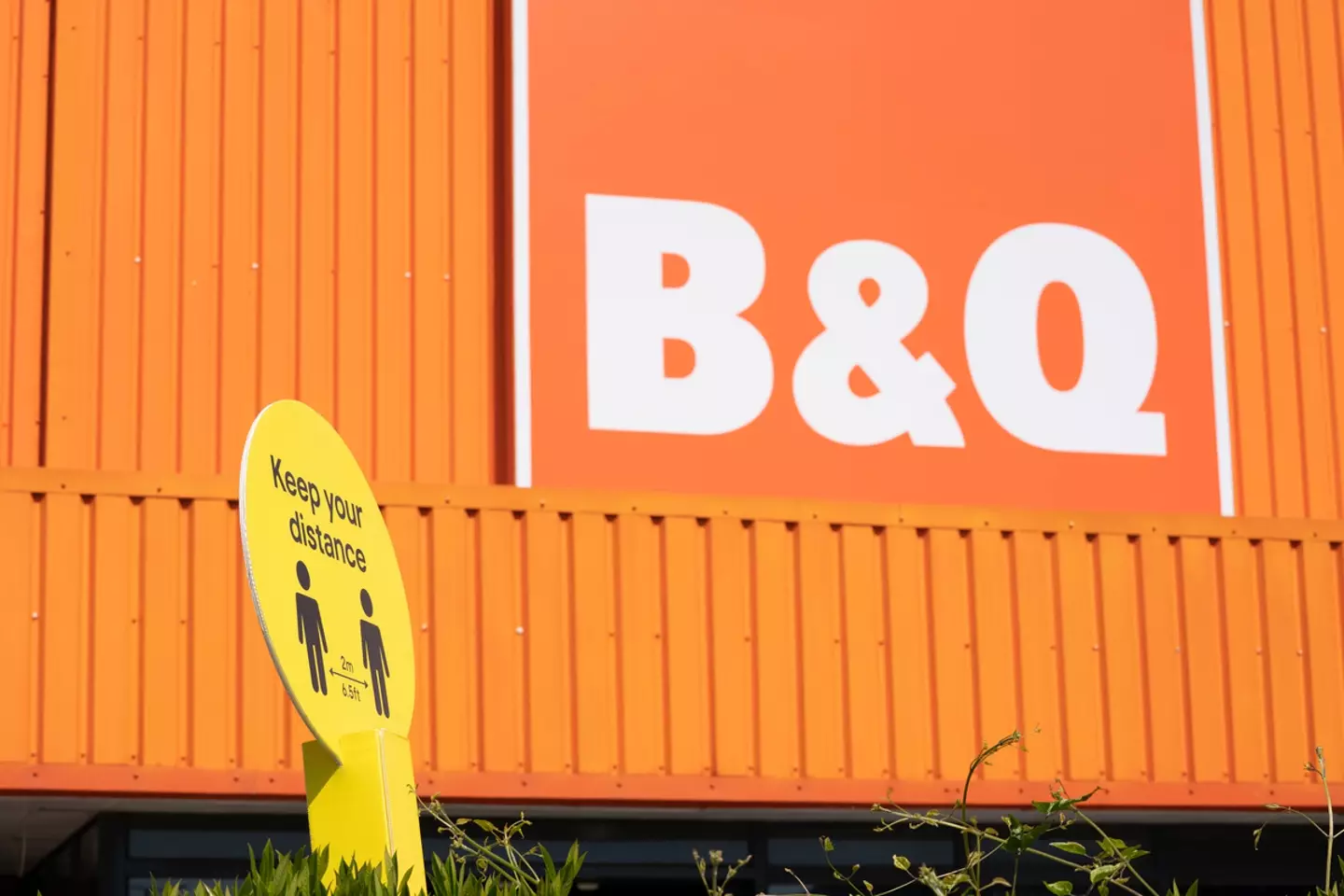 The woman's theft spree was foiled by a B&Q shop.