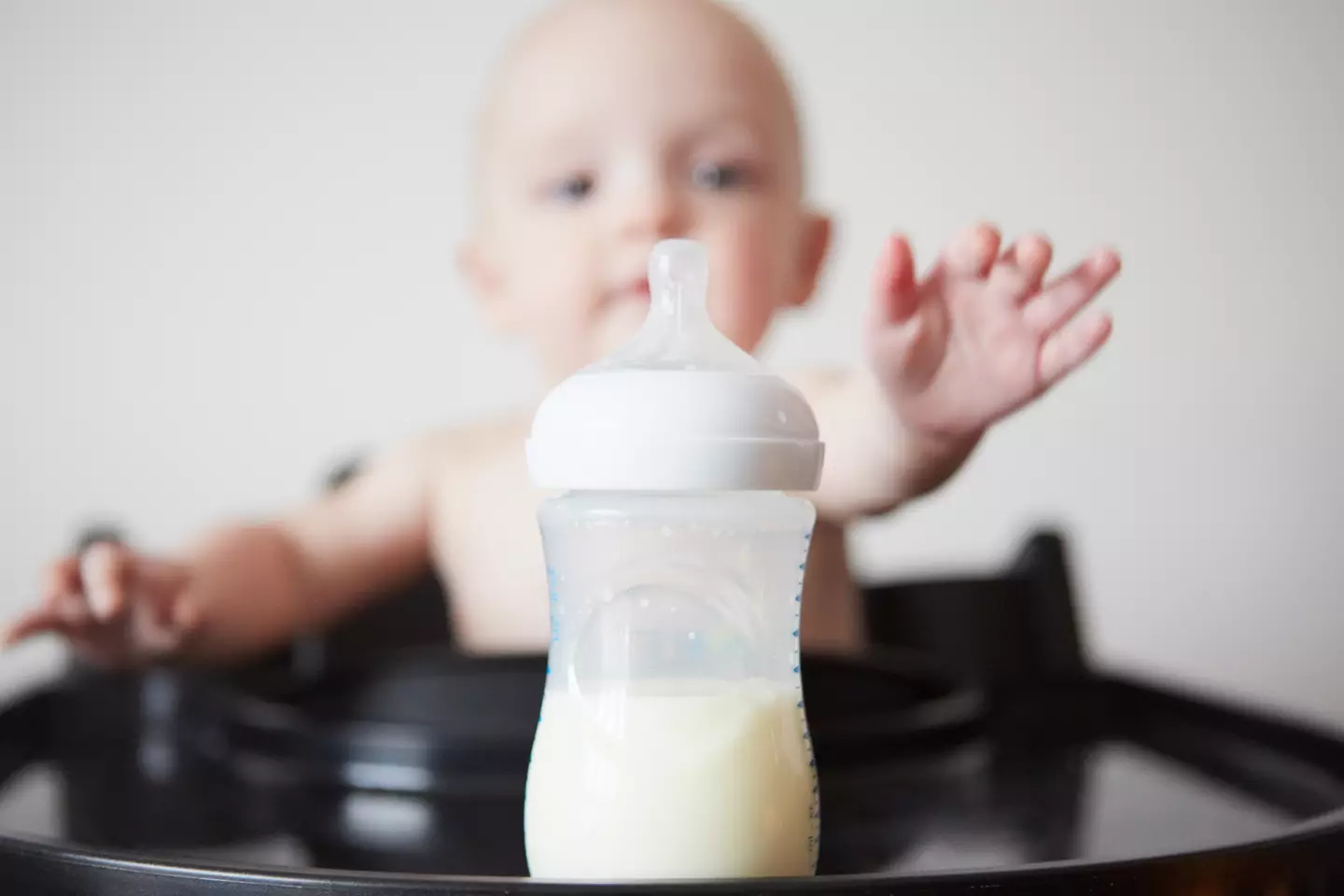 It is advised that parents only give their babies milk or formula until they're 6 months (Emma Kim/Getty Stock Images)