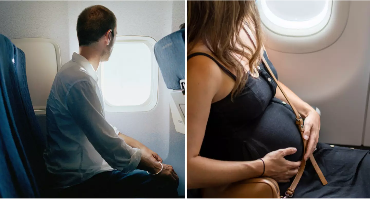 Man praised after refusing to give up seat for pregnant woman on plane