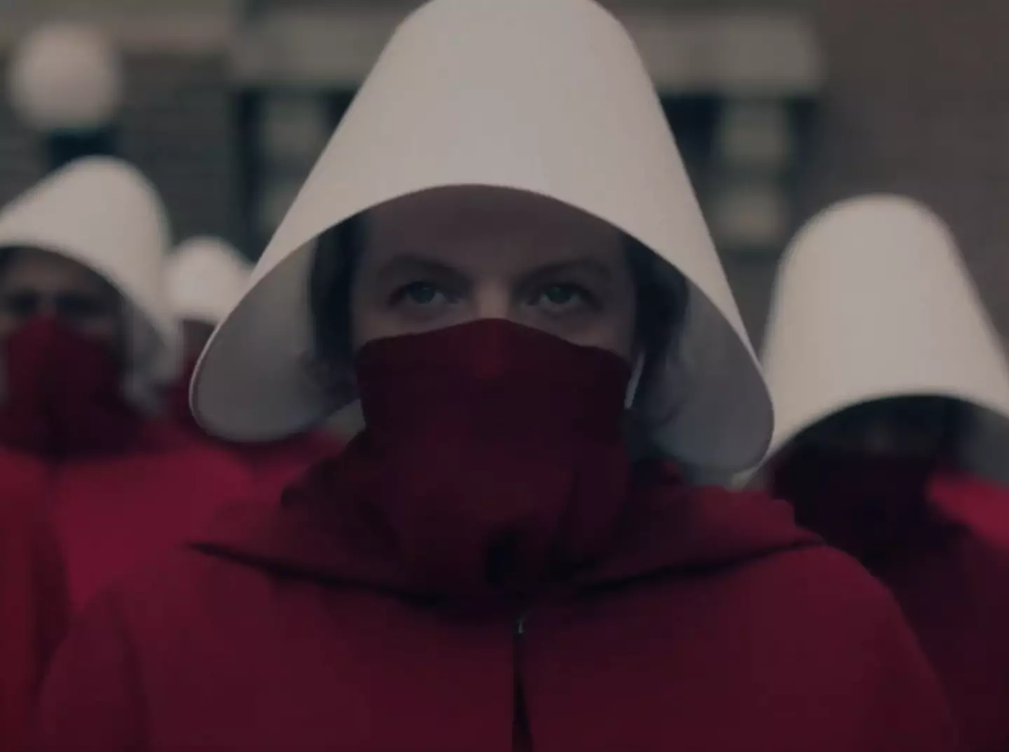 The trailer for the sixth and final season of The Handmaid's Tale came out this week on Wednesday (19 March) (Hulu)