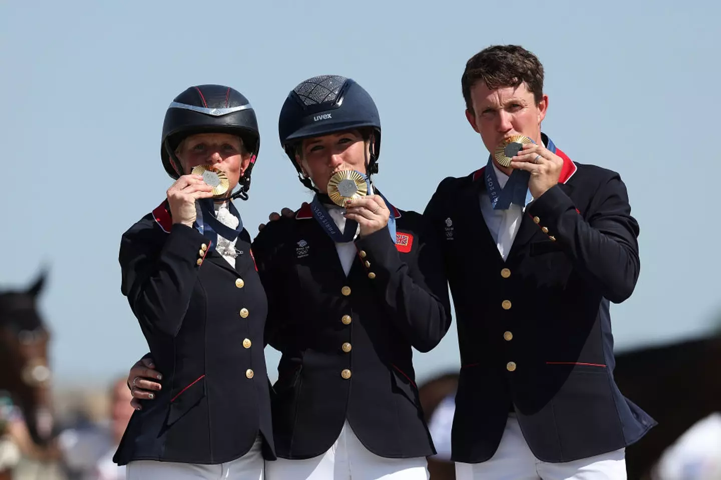 Team GB's equestrian team won gold at this year's Olympics. (Kevin C. Cox/Getty Images)