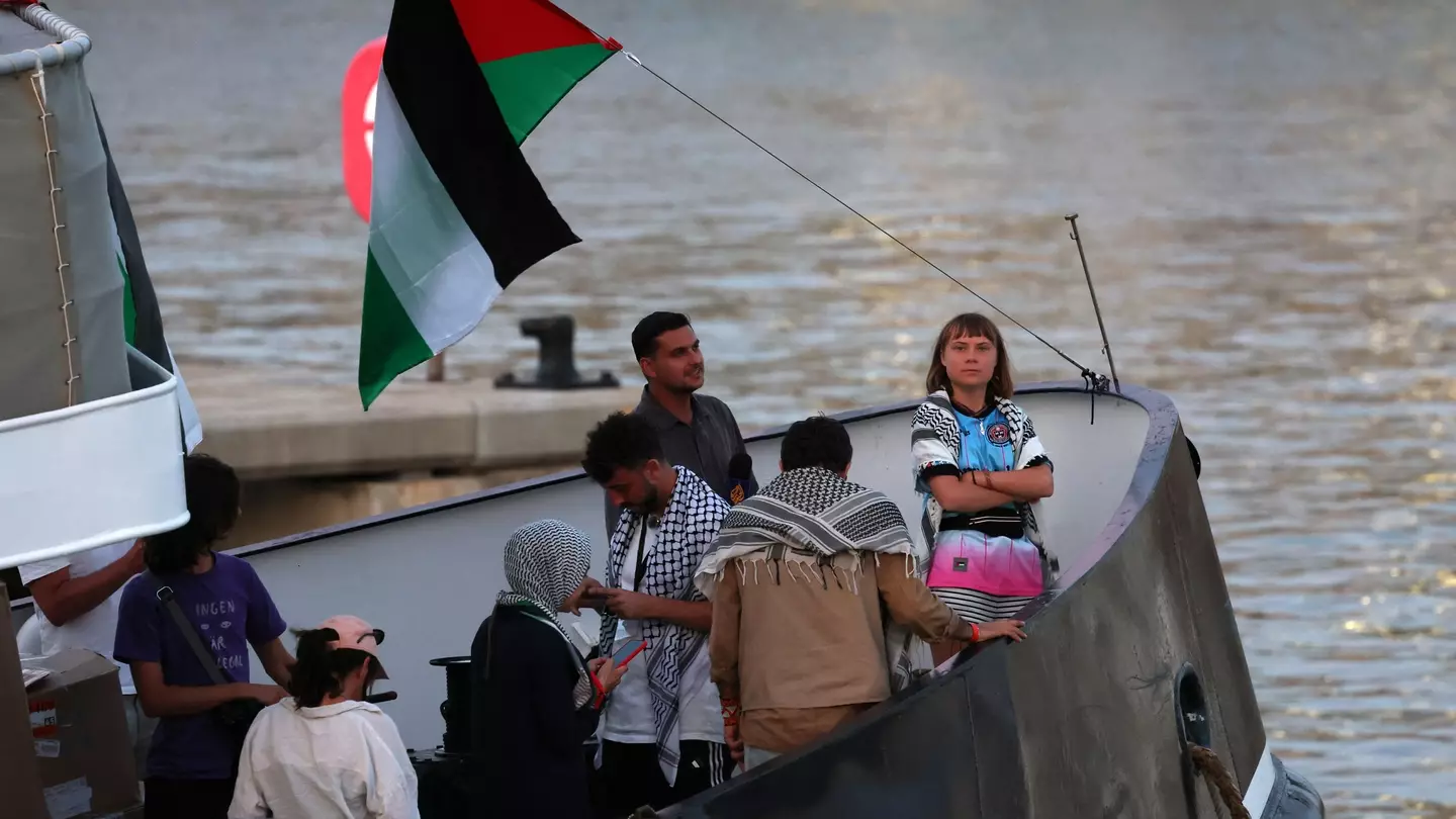 Major update after Greta Thunberg claims boat was bombed by drone while heading back to Gaza
