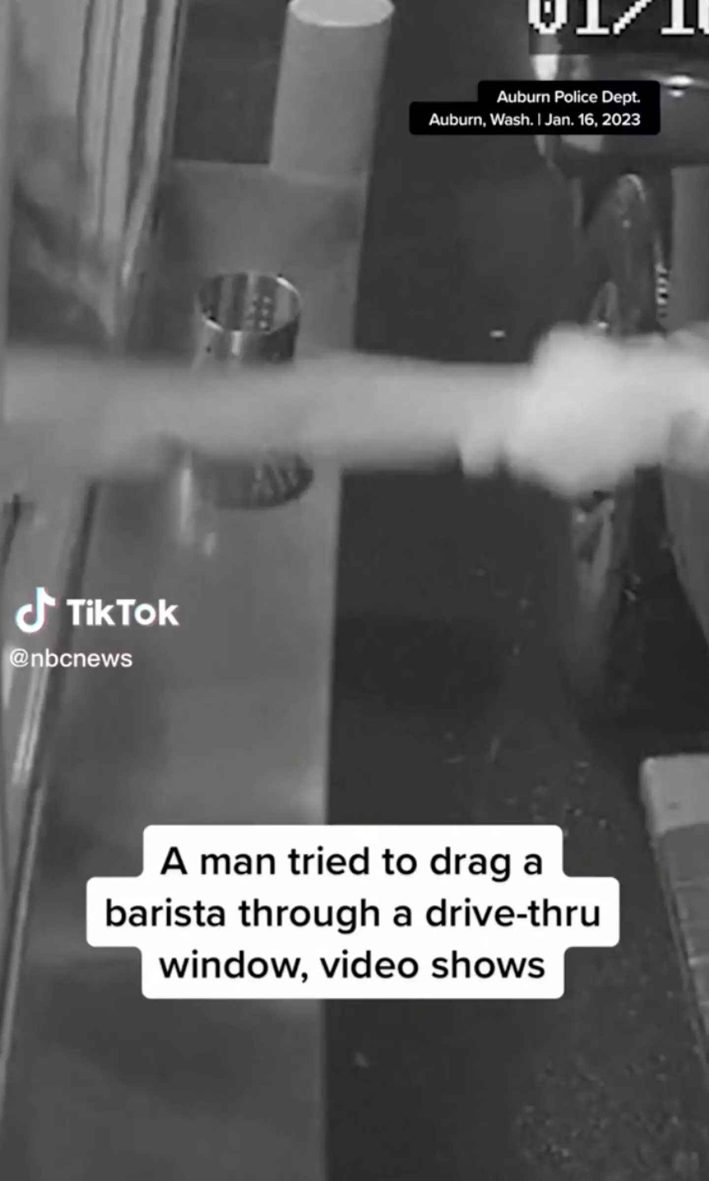 The video was shared in a bid to catch the man.