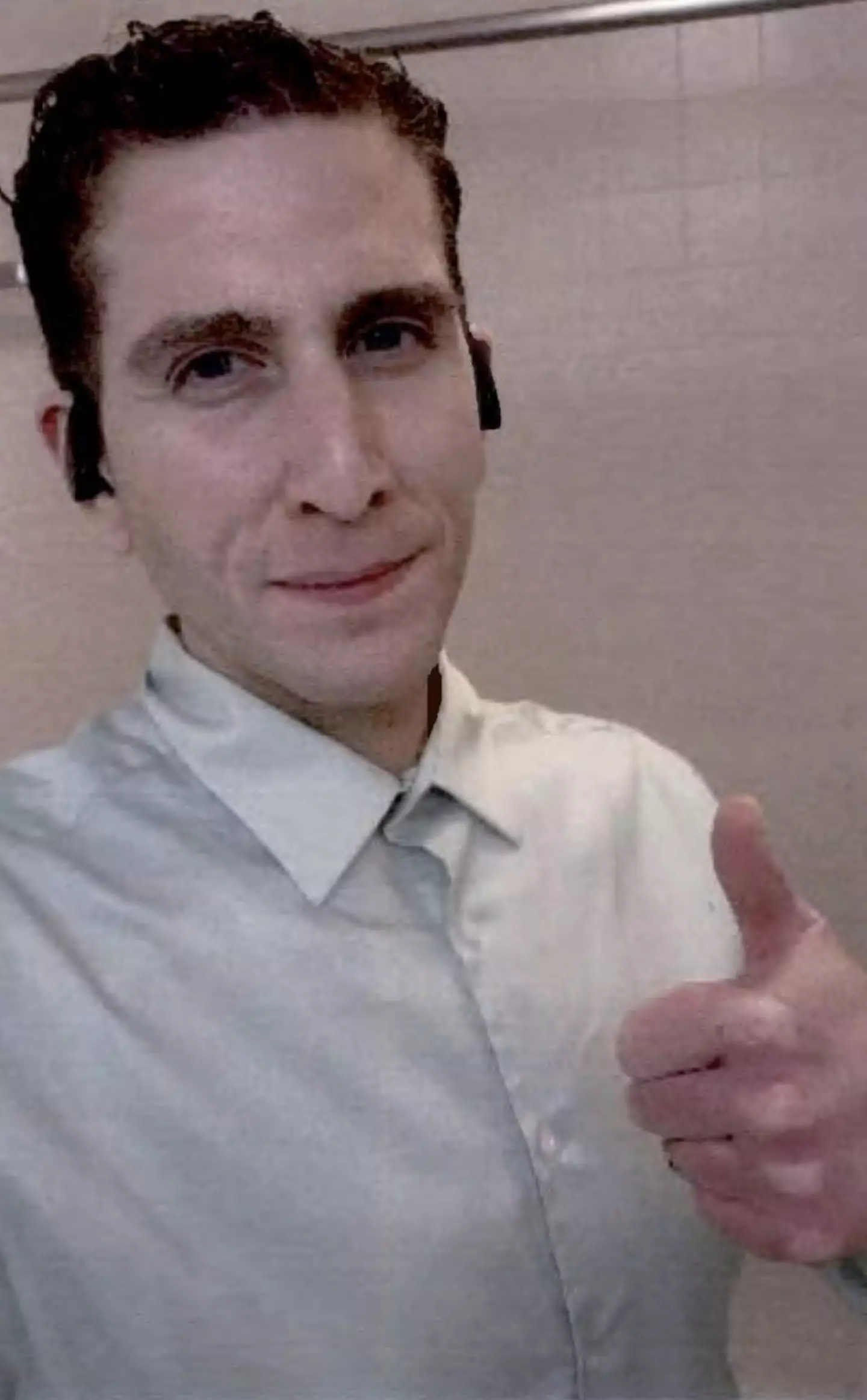 This selfie was allegedly taken hours after the murders (NBC News)