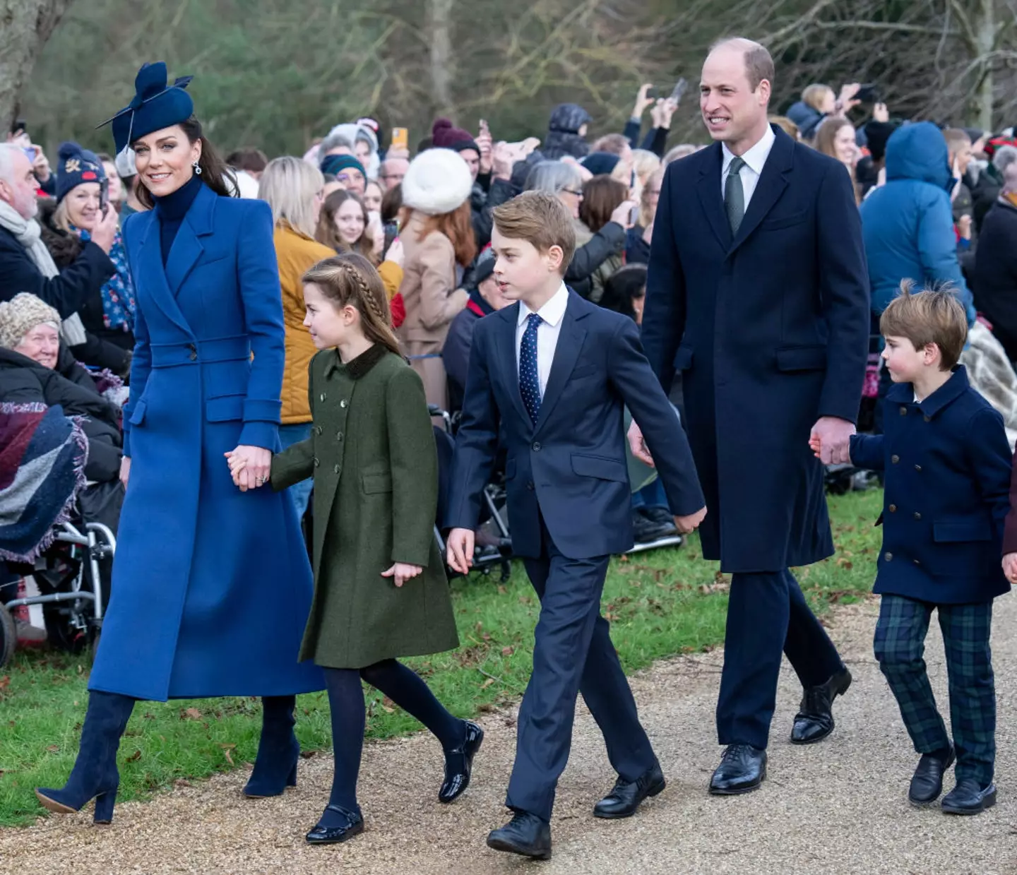 Kate reportedly struggled with the pressure (Mark Cuthbert/UK Press via Getty Images)