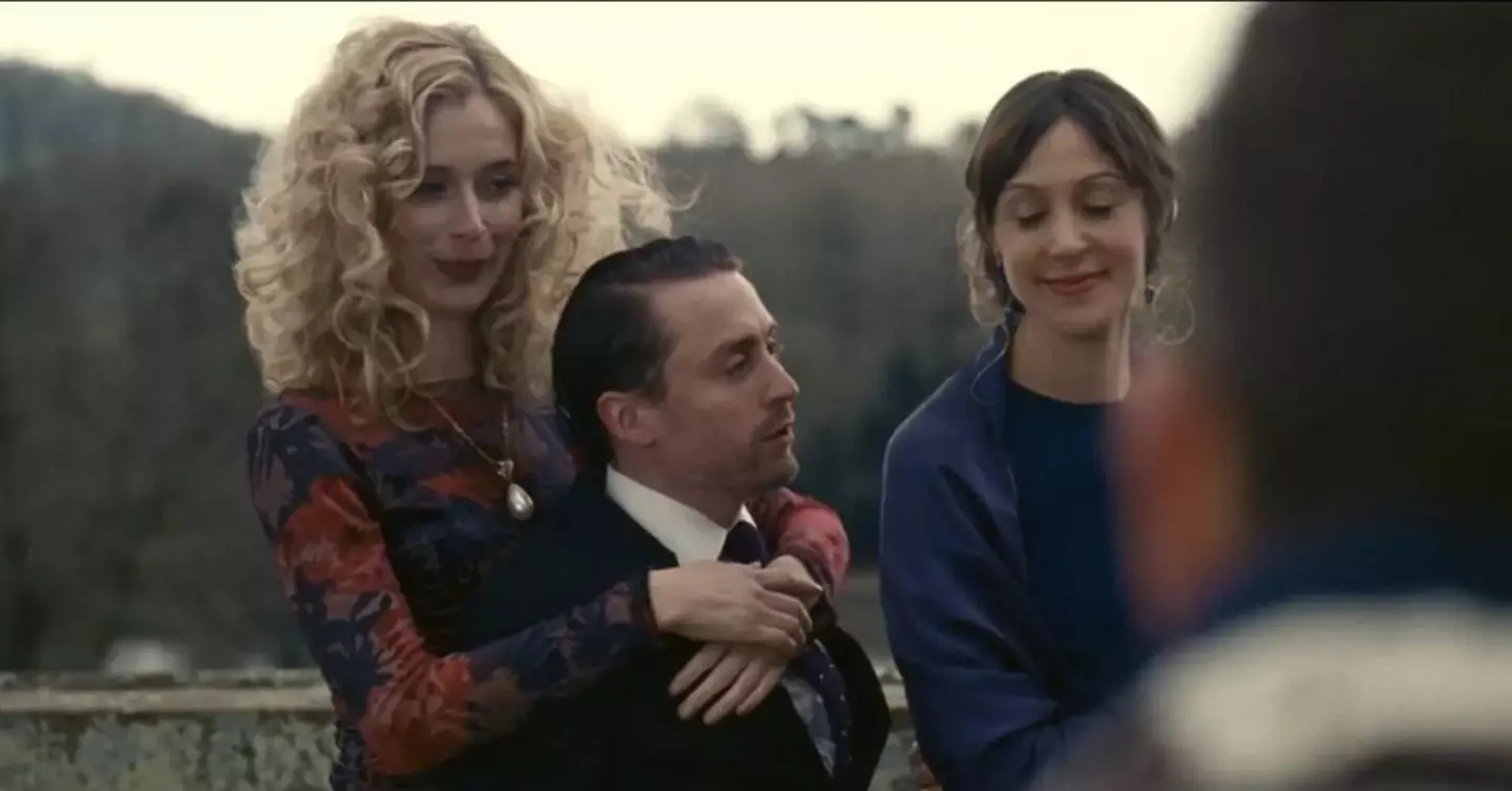 Caitlin played Roman's girlfriend Tabitha in Succession. (