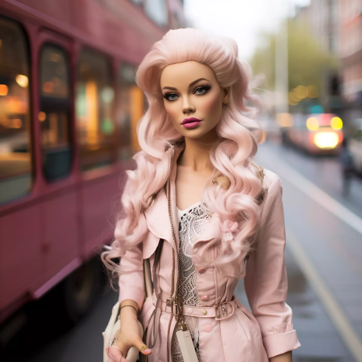This Barbie is from London.