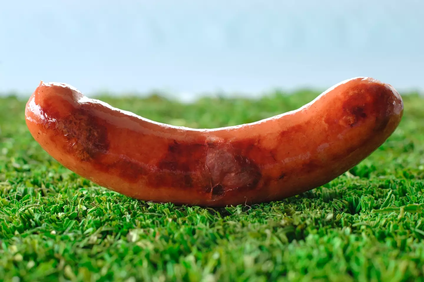 The thick, tough skin on sausages can prove difficult for little teeth to break through.