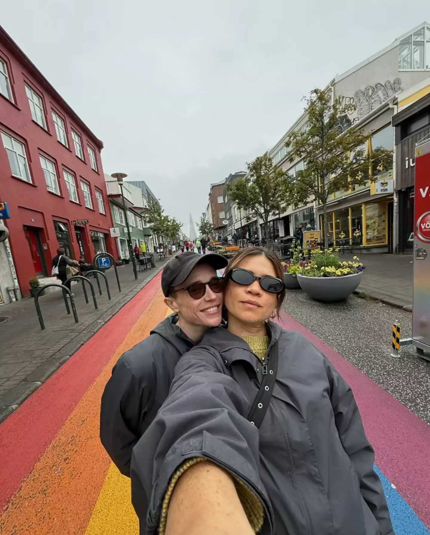 Page shared a loved-up snap online (Instagram/@elliotpage)