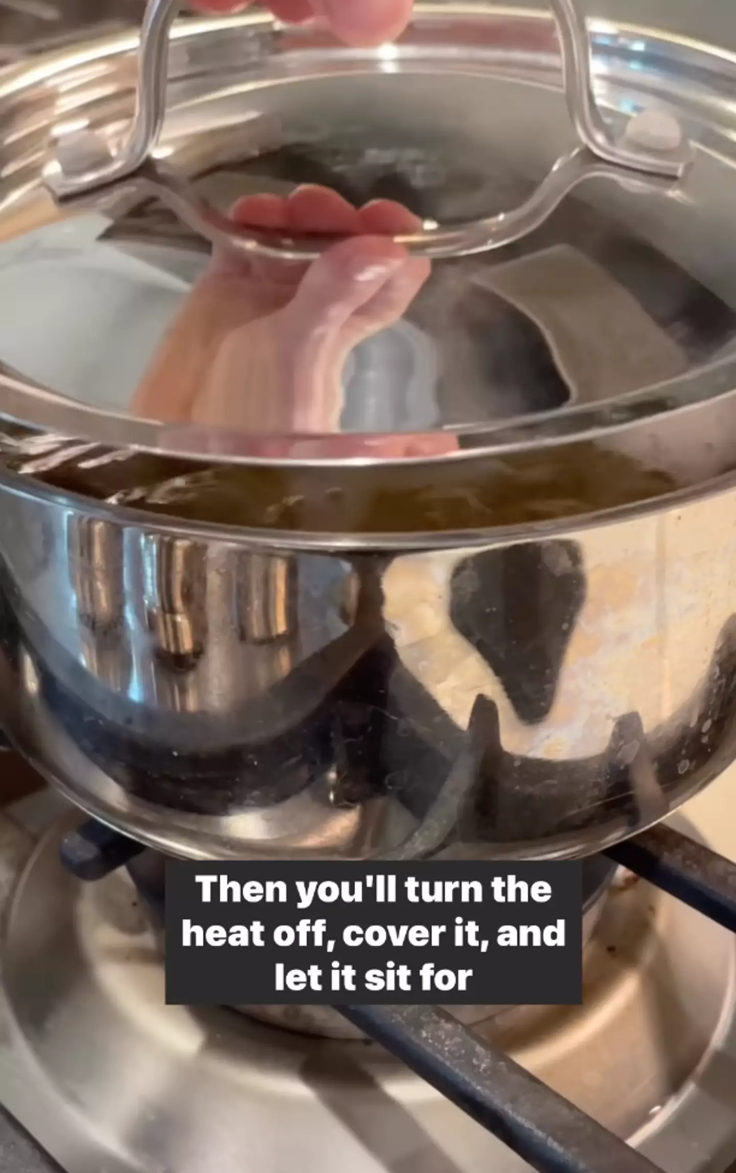 Monique shared the pasta trick on Instagram.