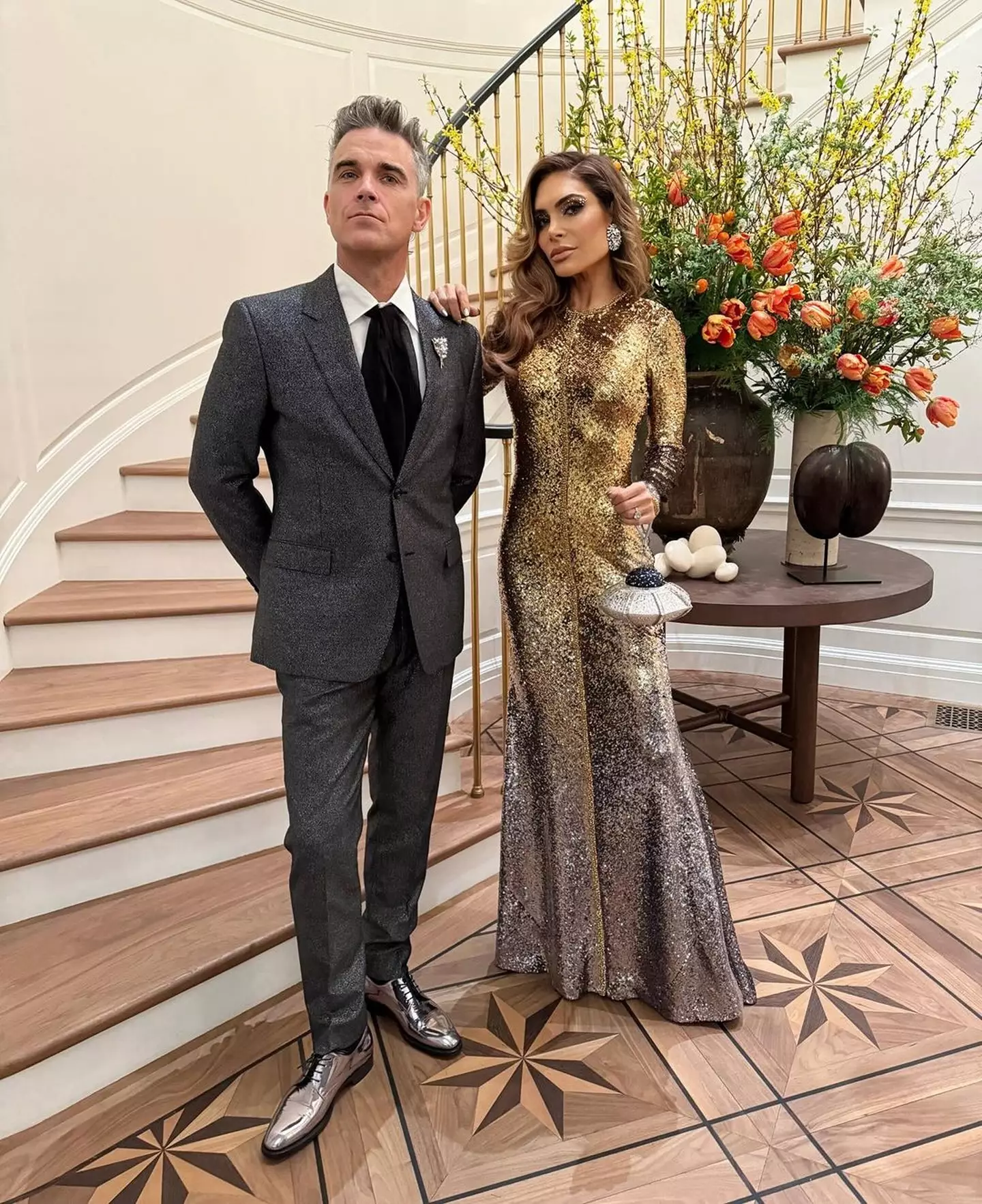 Ayda Field was rushed to hospital on Sunday night (21 January).