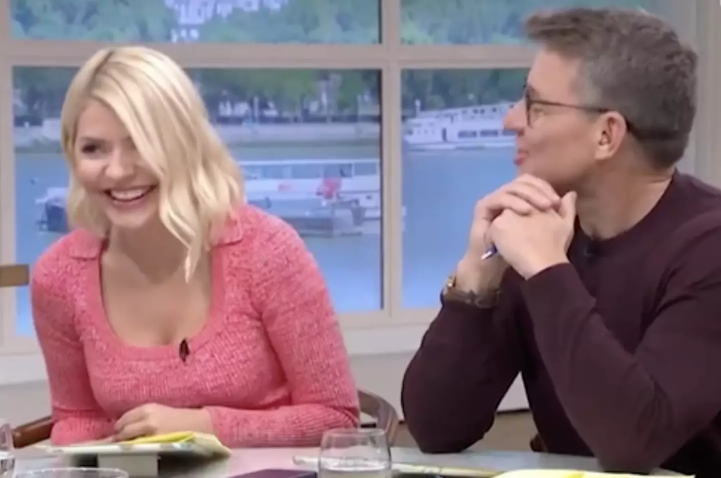 Holly Willoughby made the confession live on air.