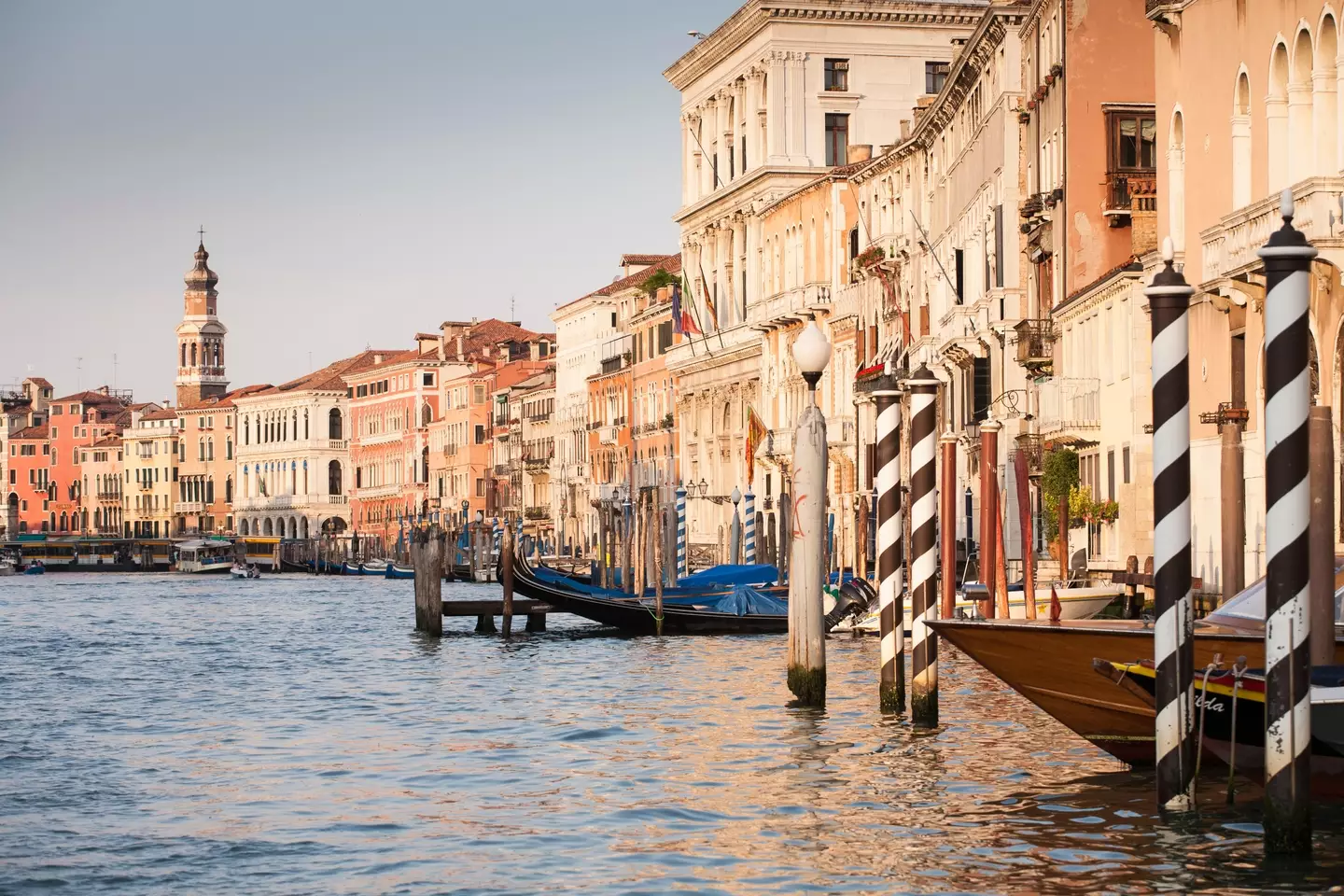 The Grand Canal in Venice.