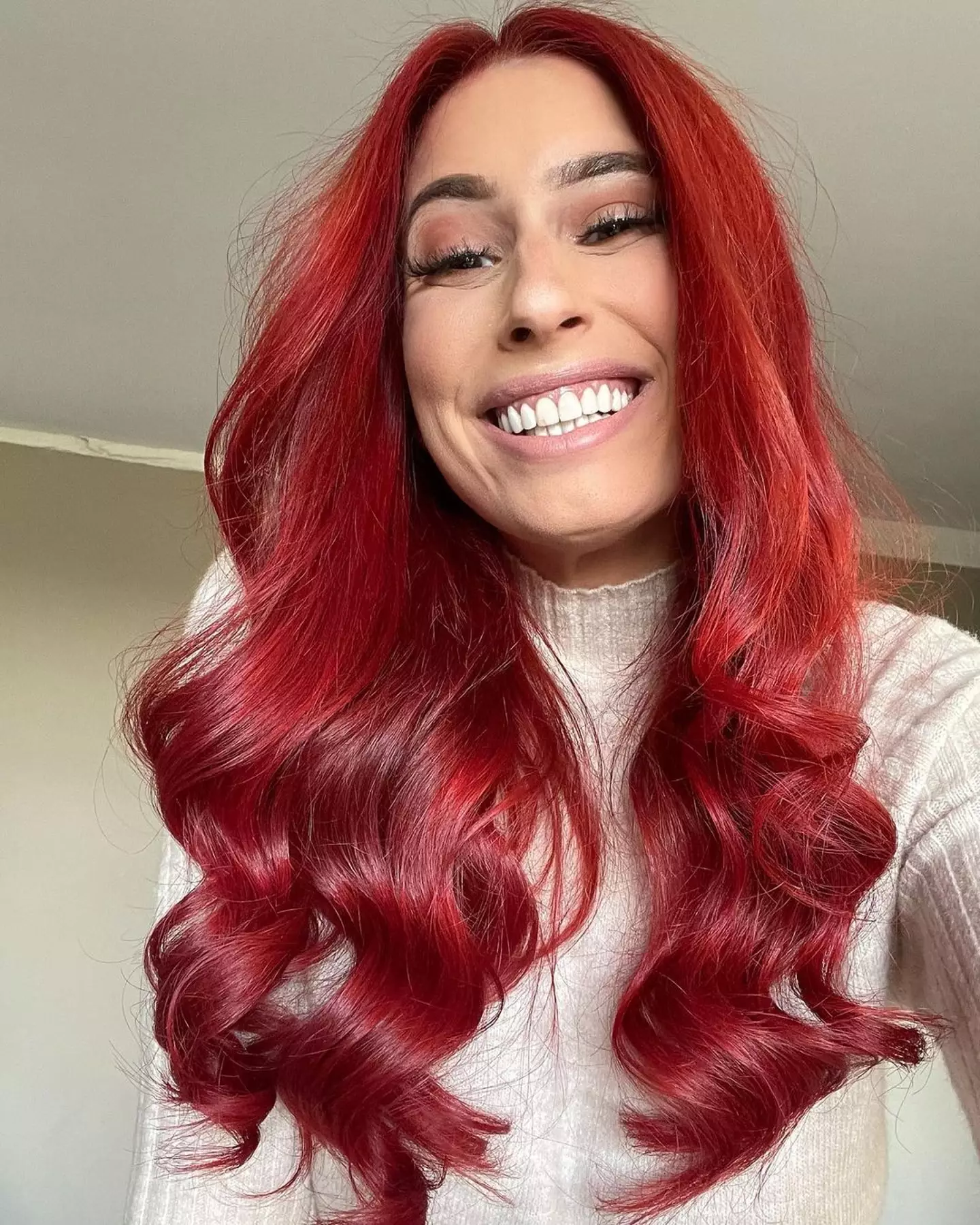 Stacey's fans compared her new 'do to Ariel from The Little Mermaid (