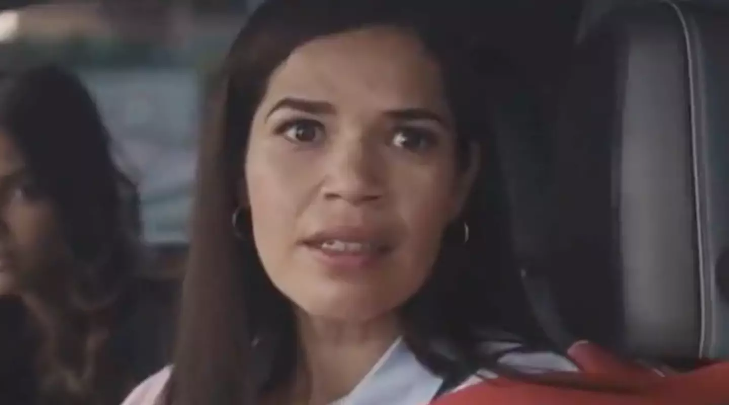 America Ferrera as Gloria in Barbie.