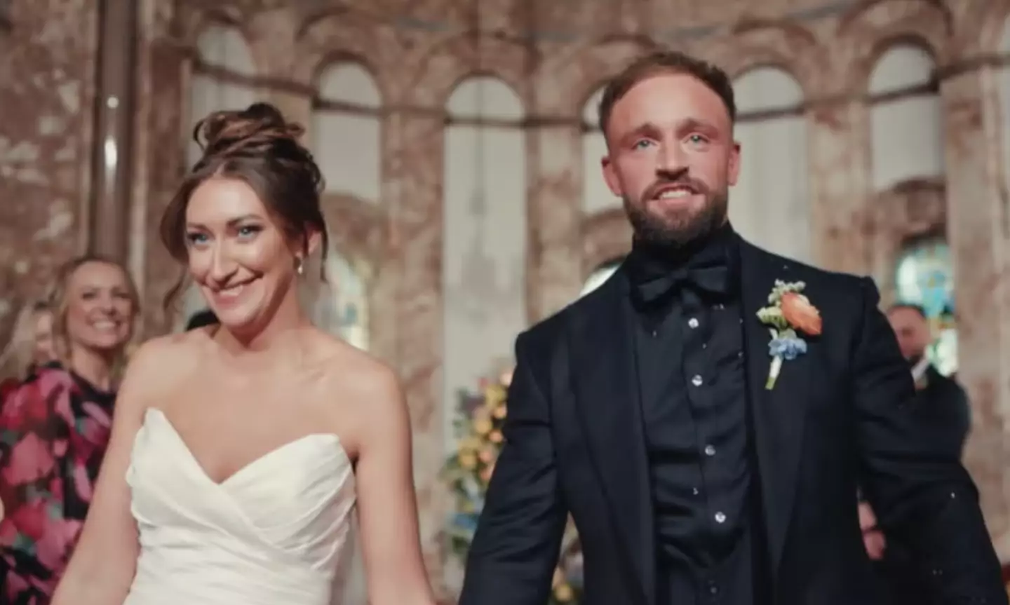 The couple had an instant attraction (Channel 4)