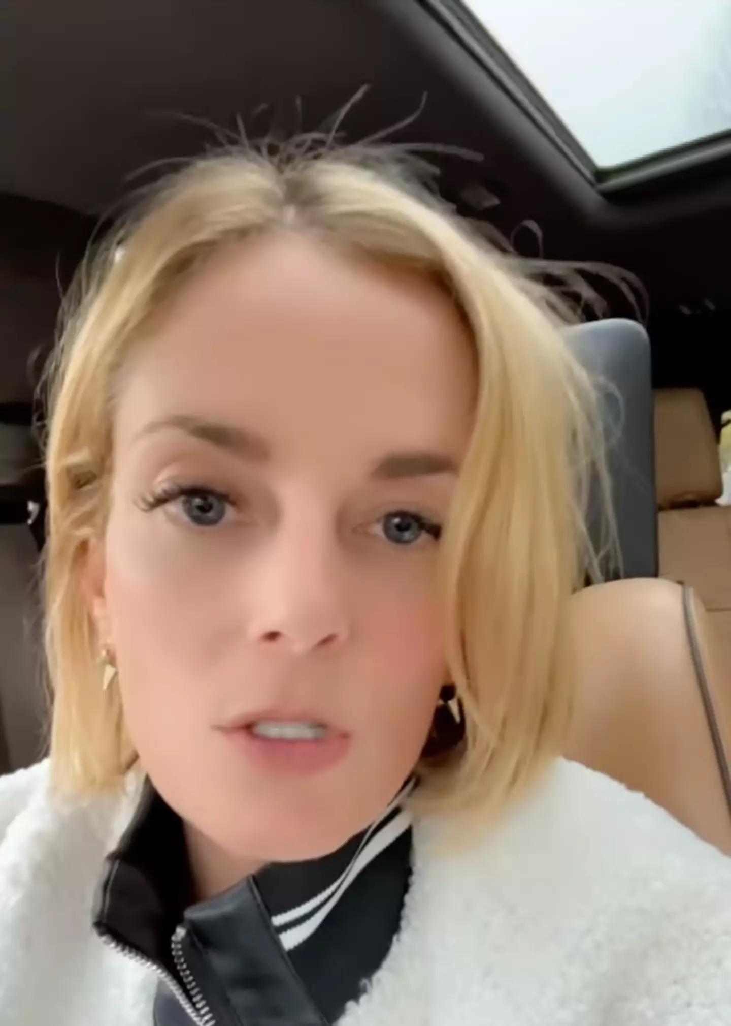 The woman opened up about her 'disturbing' experience at a hair salon.