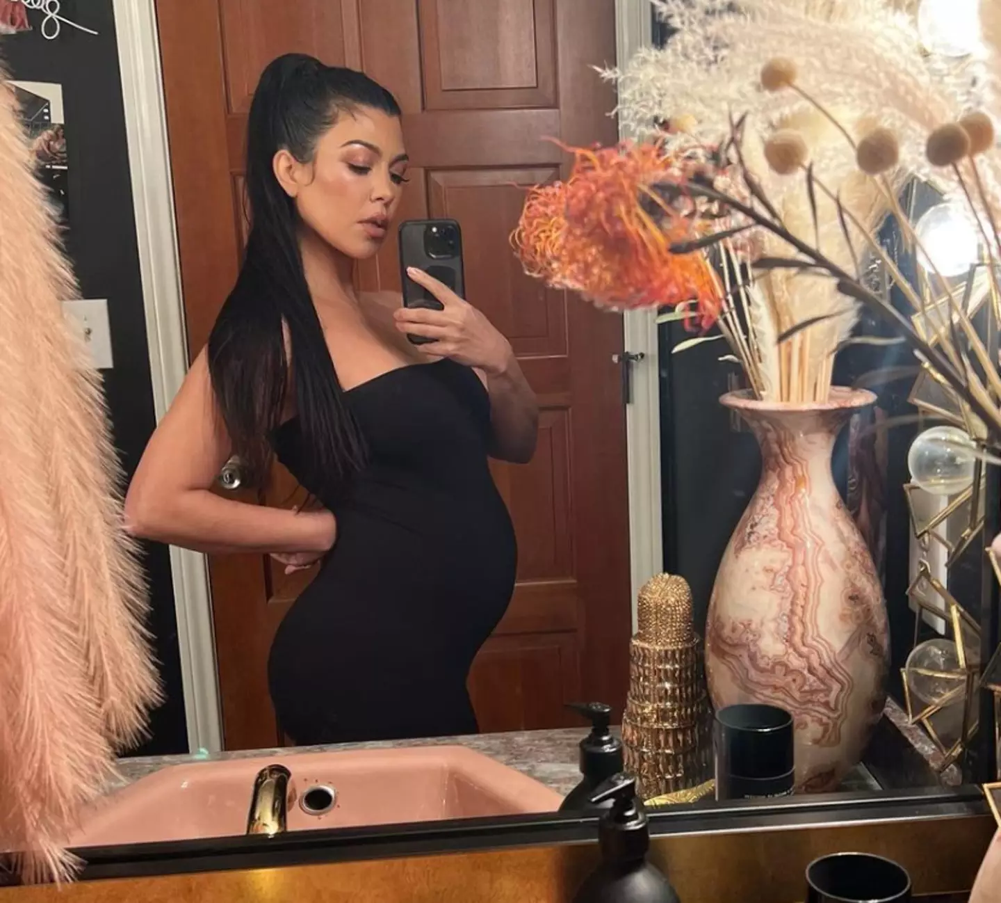 Kim claimed Kourtney is now 'different'.