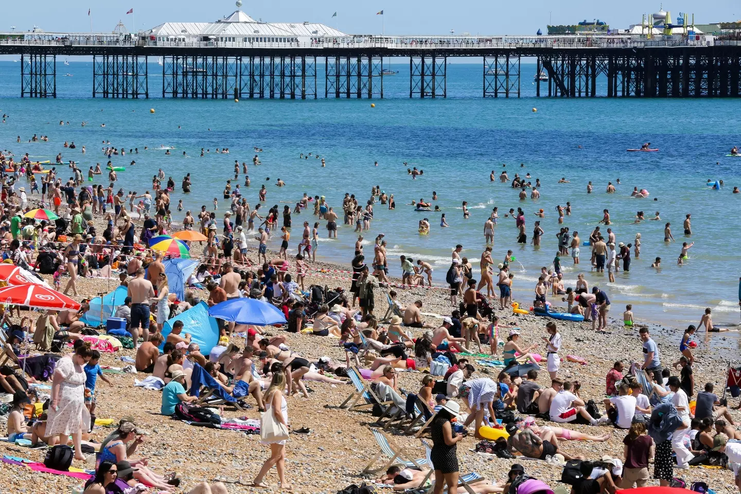 The heatwave is in full swing.