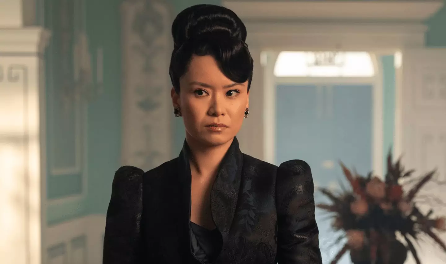 Katie Leung as Lady Araminta Gun (Netflix)