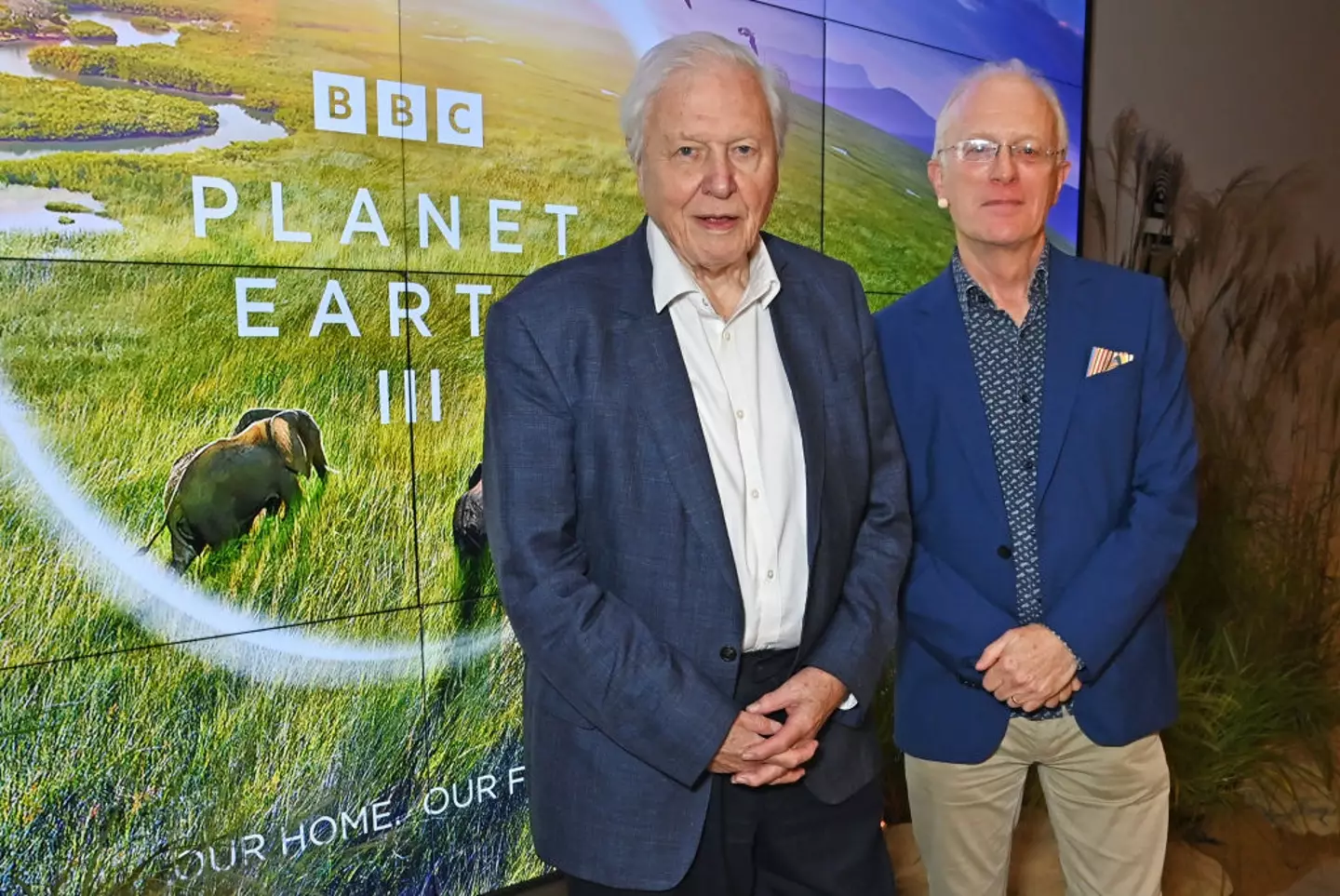 David and Mike Gunton worked on Planet Earth III together. (Dave Benett / Contributor / Getty Images)