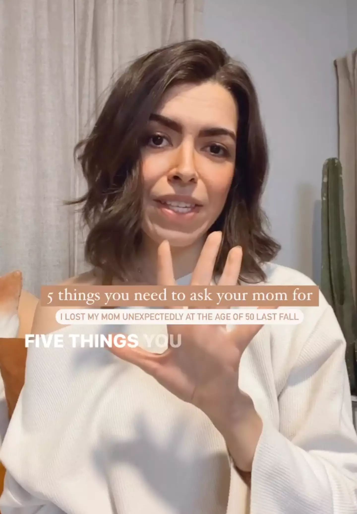 Courtney Lopez Gervais shared five things to ask your mum or dad for.