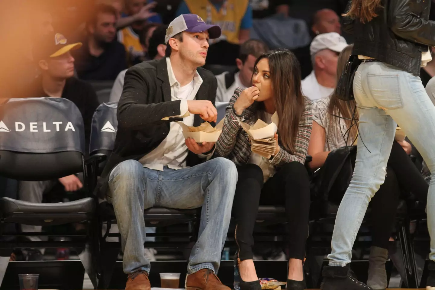 Mila and Ashton said they don't want to 'raise a**h*les'.