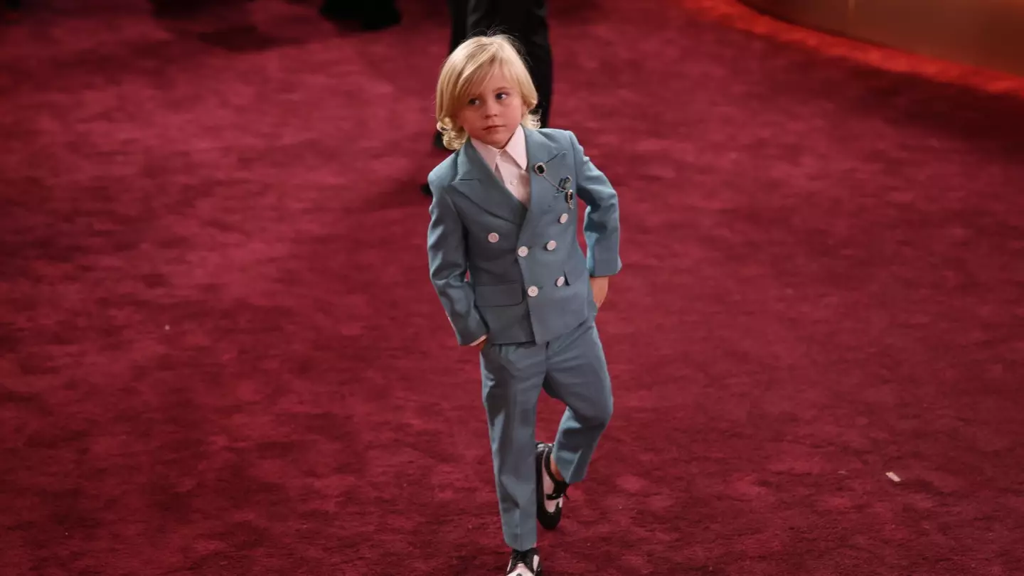 Six-year-old Duke McCloud steals the spotlight at Golden Globes