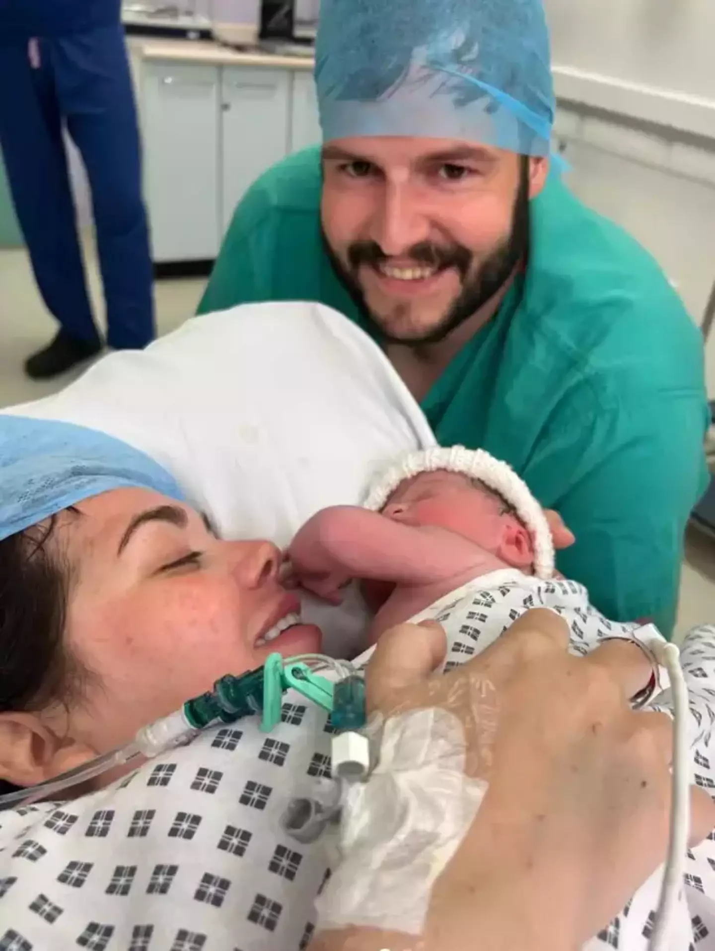 Scarlett Moffatt and partner Scott Dobinson welcomed son Jude Xavier Dobinson.
