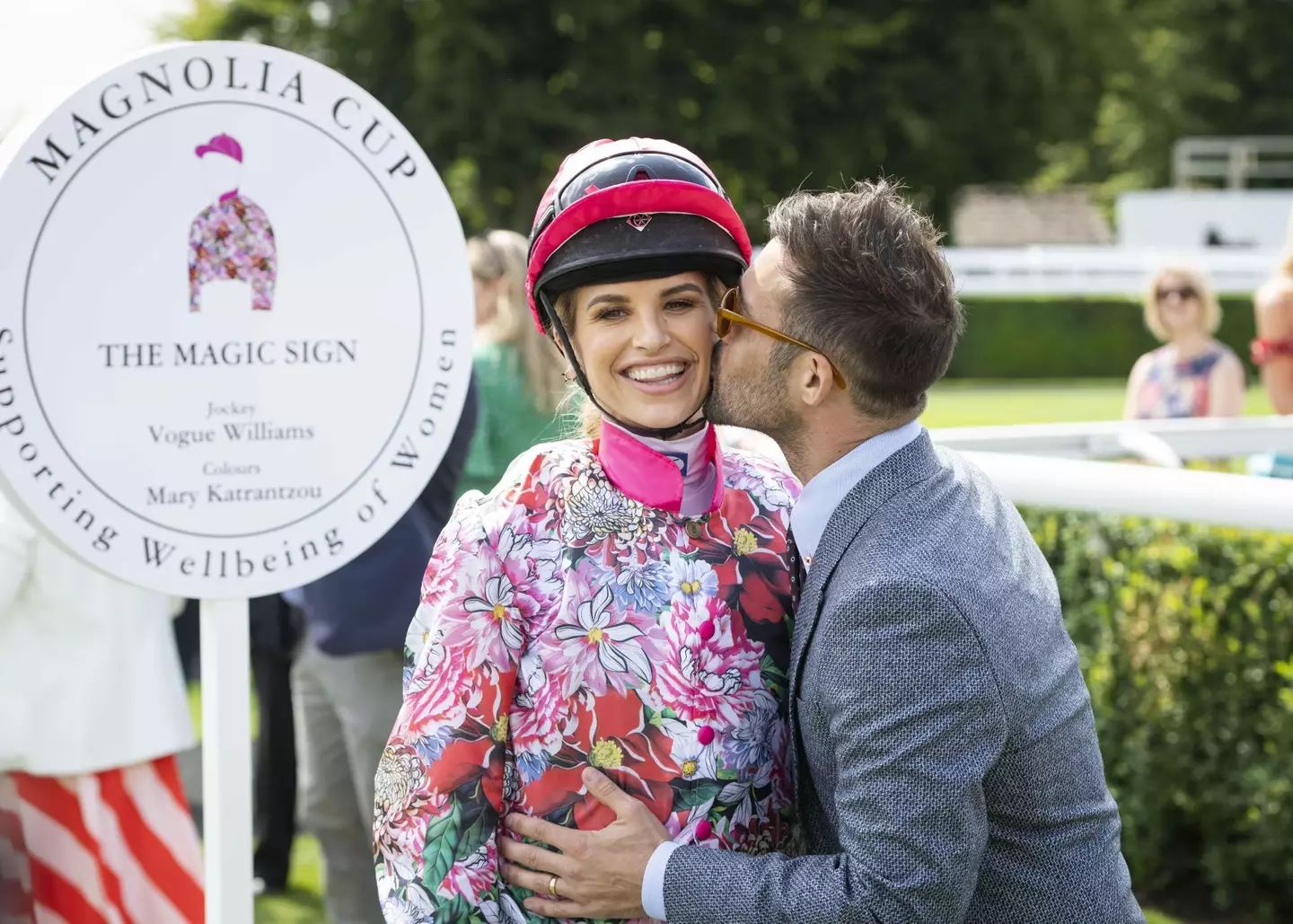 Spencer and Vogue married in 2018.