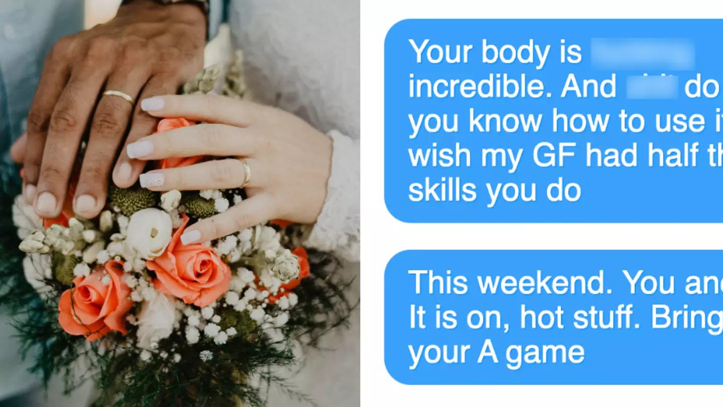 Bride reads out cheating fiancé’s texts instead of her vows at their wedding